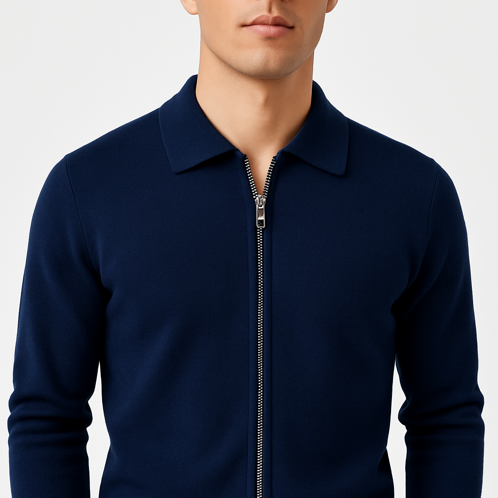 OUTLET  Langford Cotton Zip Bomber